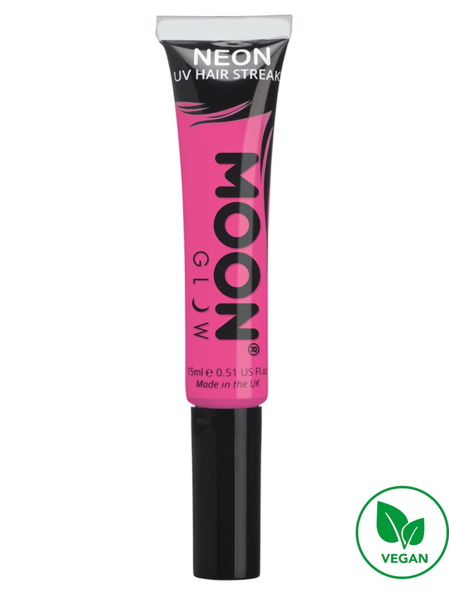 UV NEON proužky do vlasů Růžové