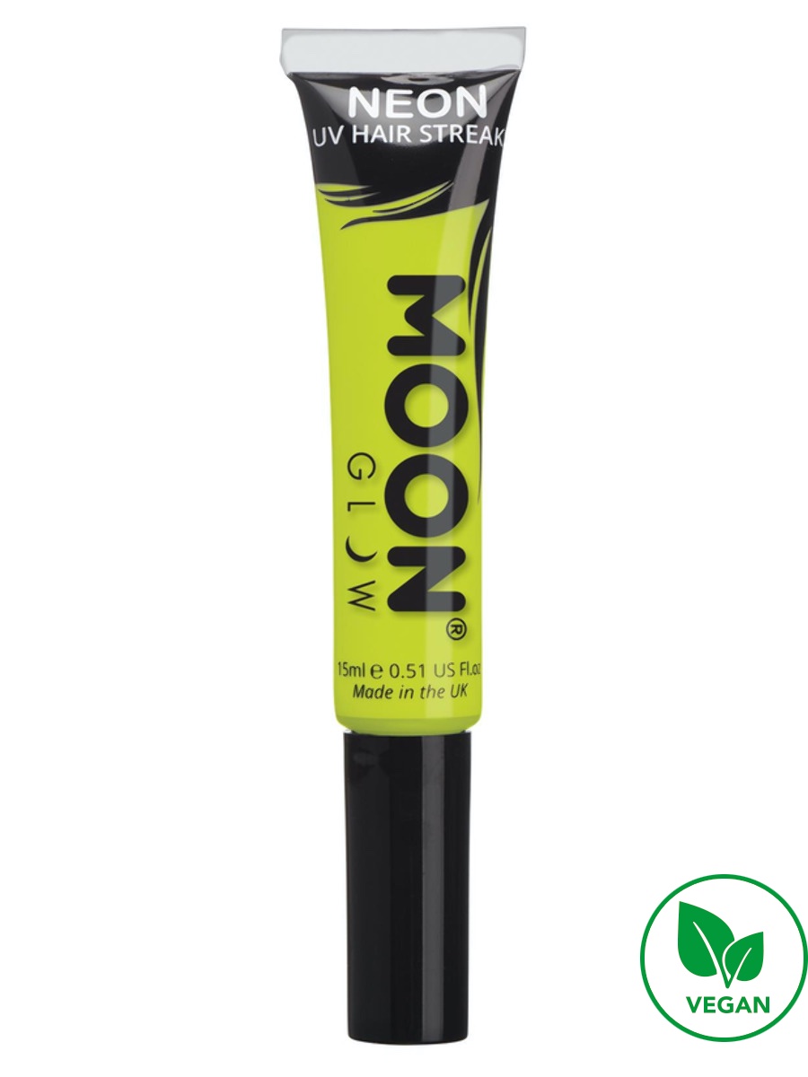 UV NEON proužky do vlasů Žluté