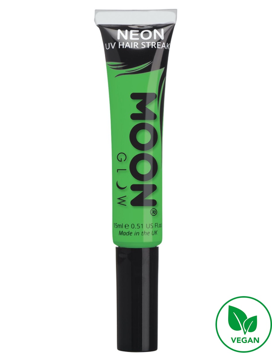 UV NEON proužky do vlasů Zelené