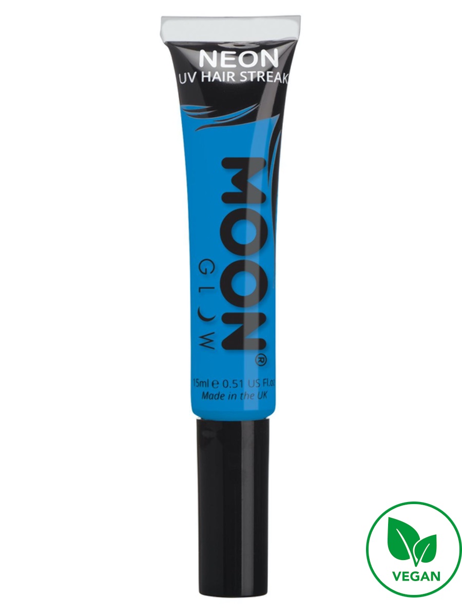 UV NEON proužky do vlasů Modré
