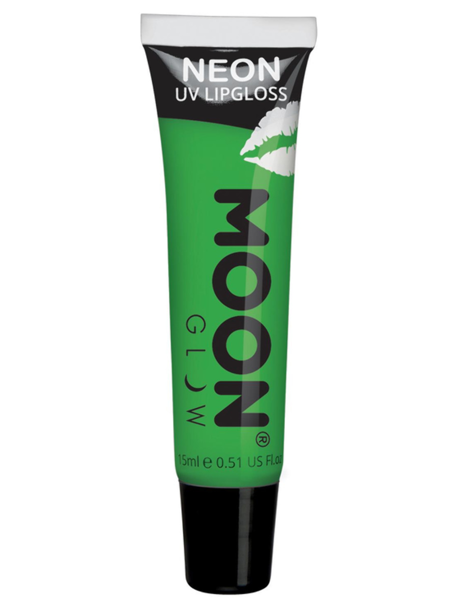 UV NEON ovocný lesk na rty Zelený (Jablko)