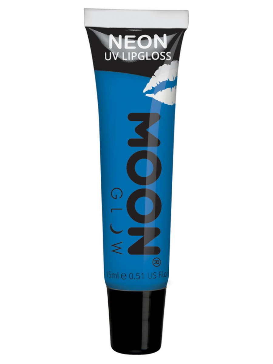 UV NEON ovocný lesk na rty Modrý (Žvýkačka)
