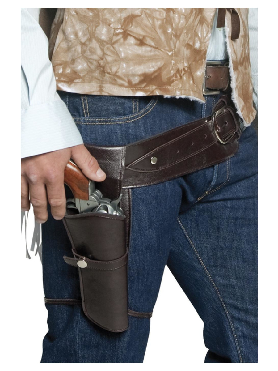 Deluxe Western pásek s pouzdrem na pistol