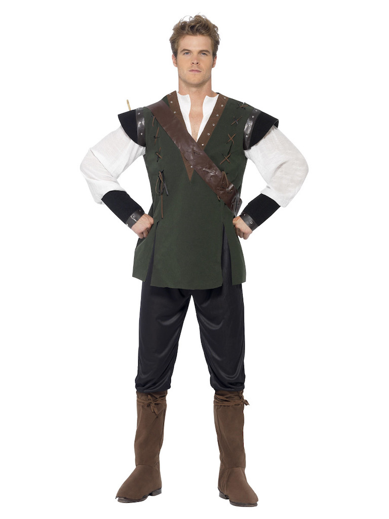 Pánský kostým Robin Hood Pánská velikost: L (52-54)