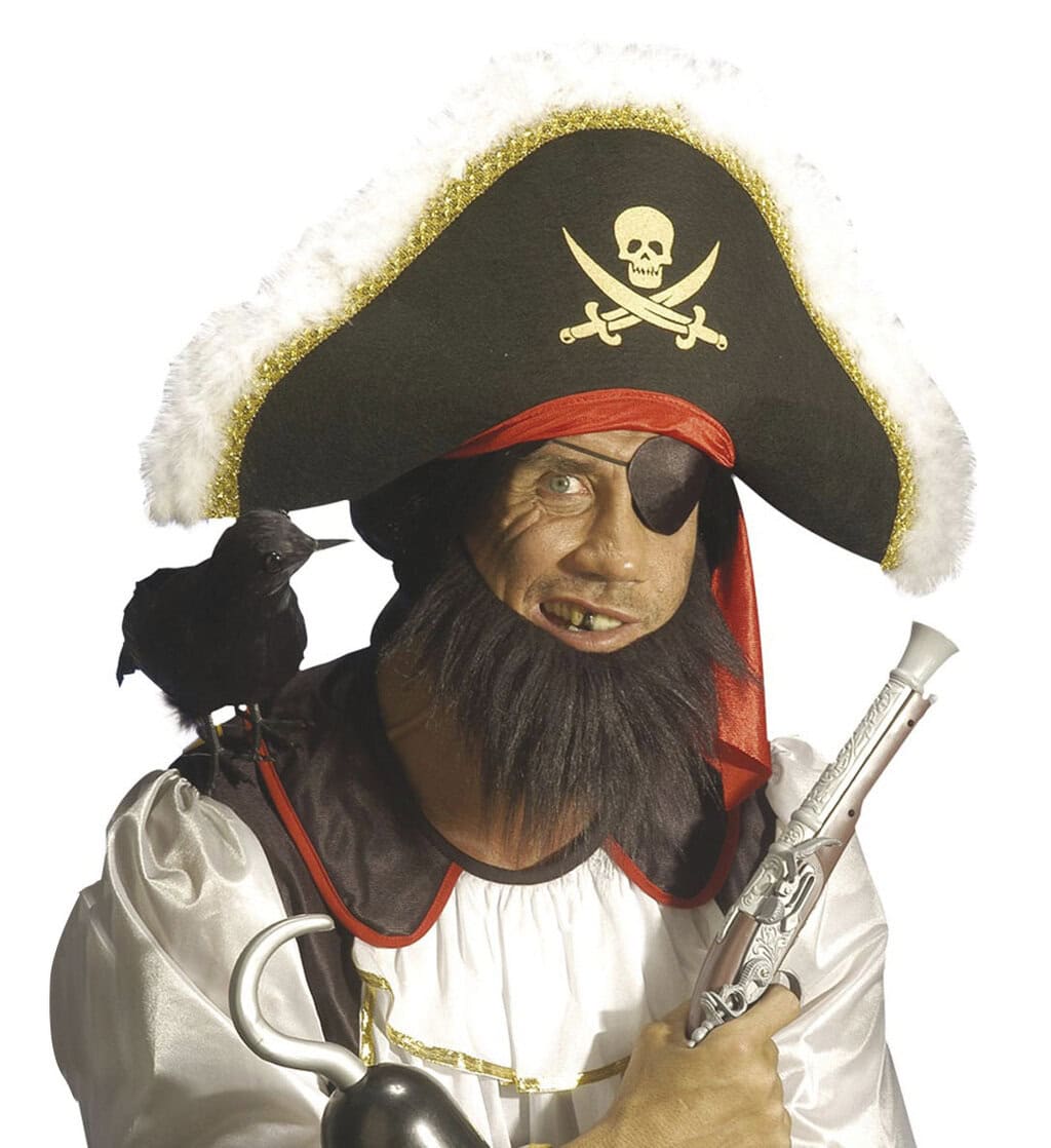 Černé vousy pirát