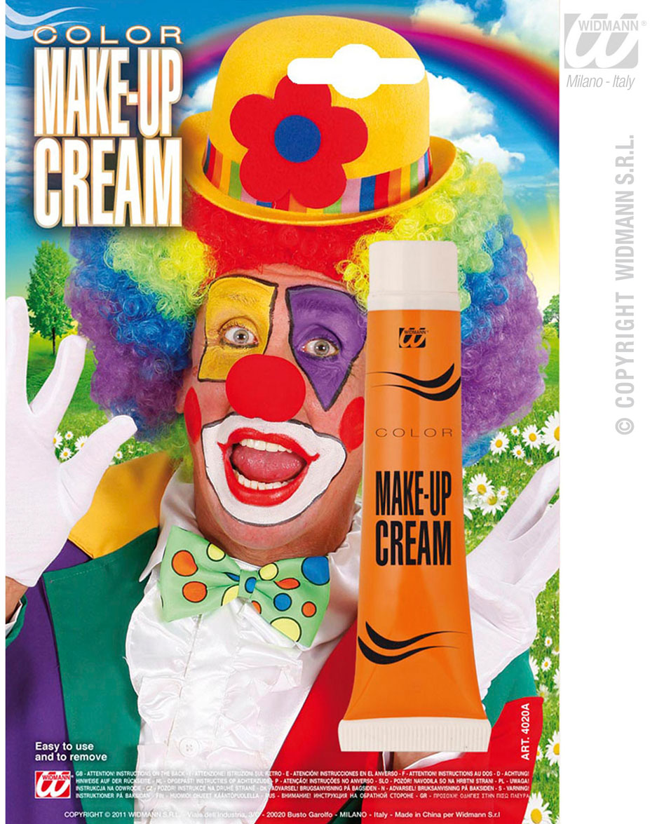 Oranžový makeup v tubě (28g)