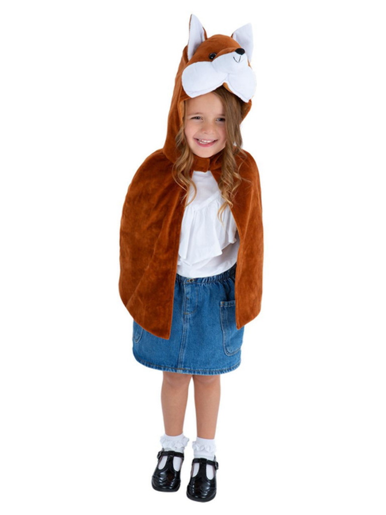 Dětský plášť s kapucí Liška Deluxe