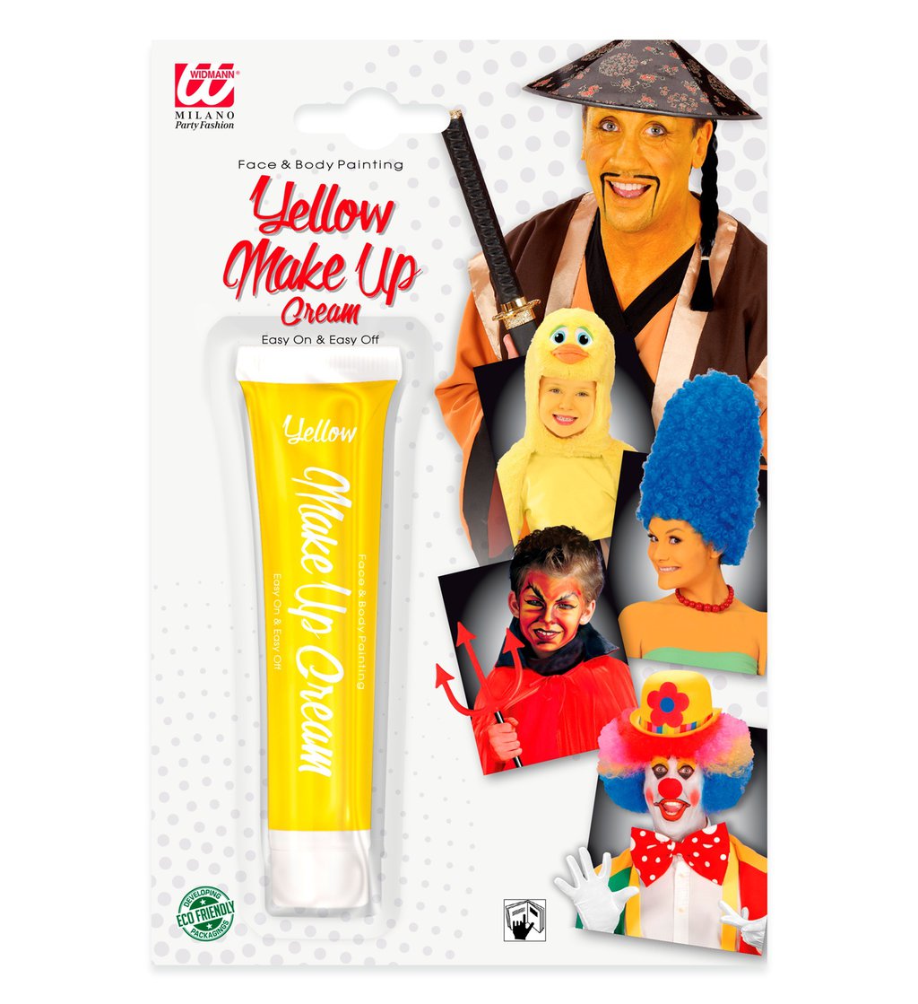 Žlutý makeup v tubě (28g)