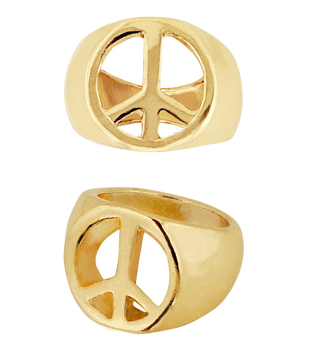 Prsten Peace and Love