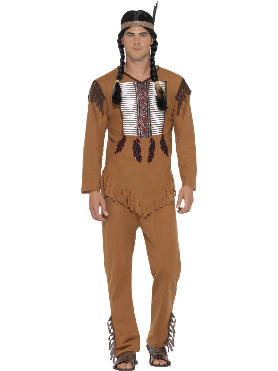 Pánský kostým Indián náčelník M (48-50)