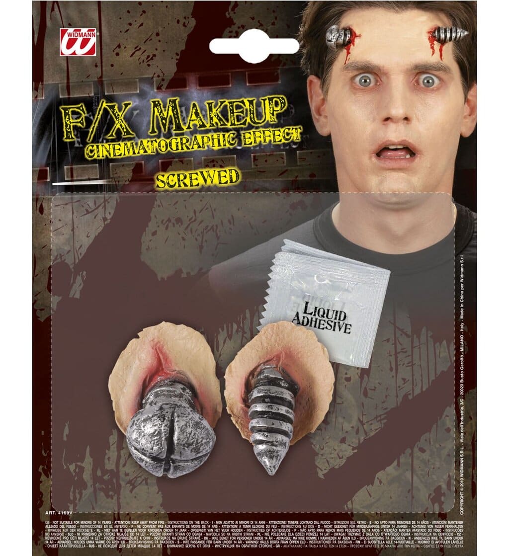 Zranění šroub v hlavě