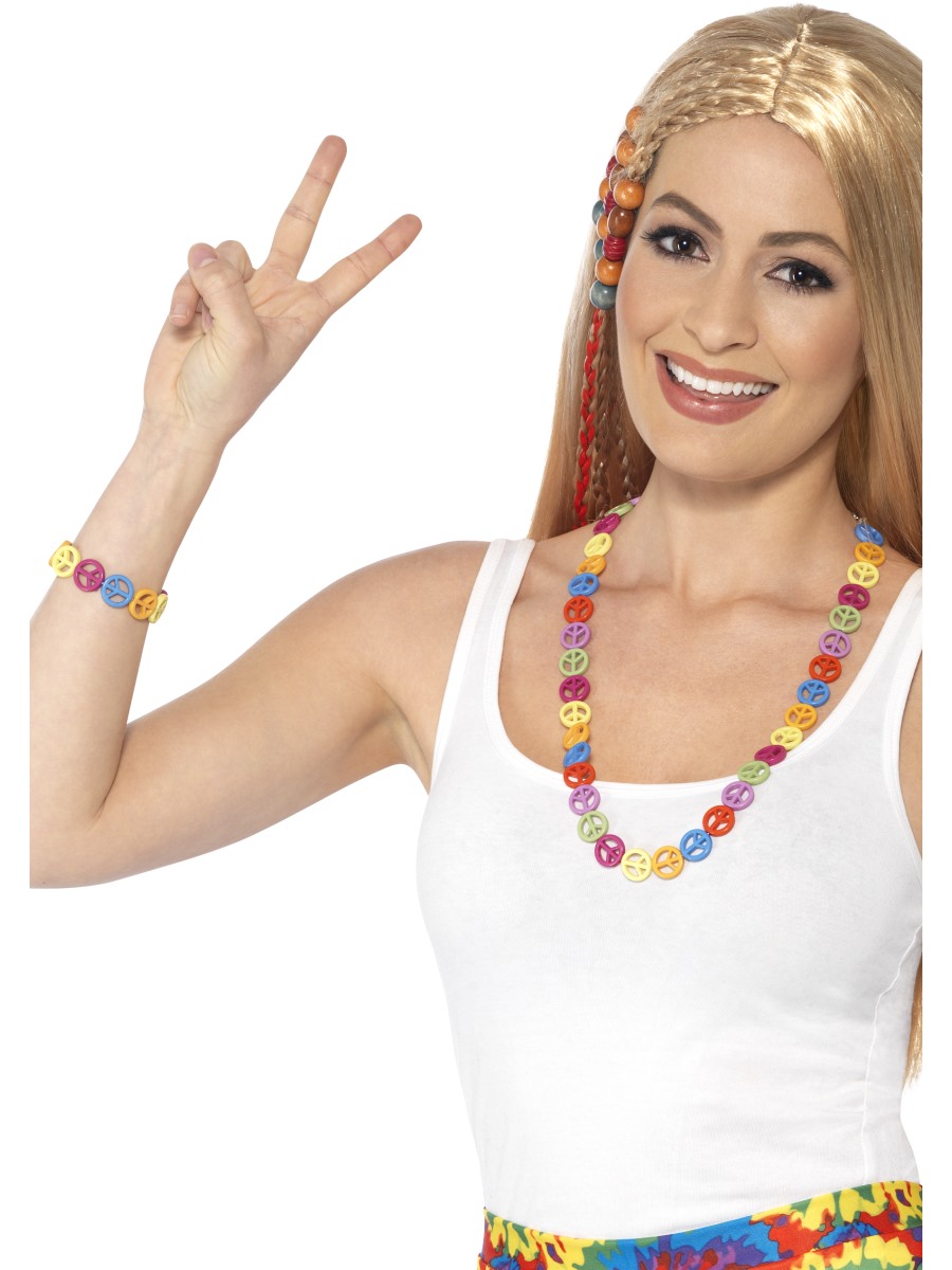 Hippies náhrdelník a náramek