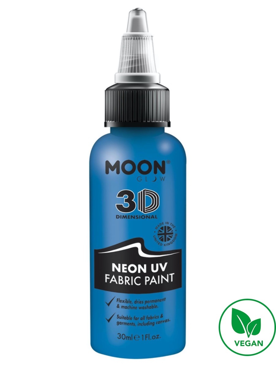 UV NEON barva na textil Modrá