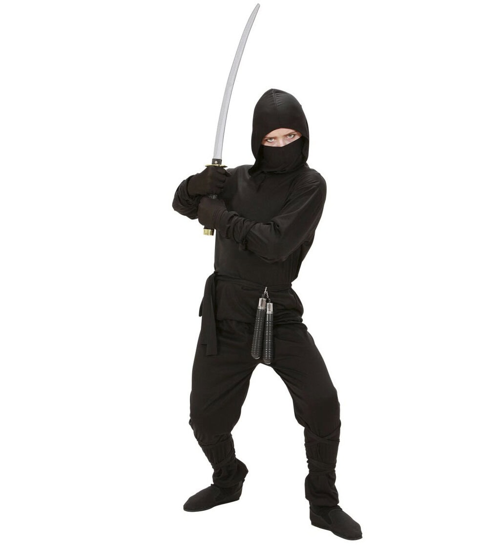 Dětský kostým ninja Dětská velikost: 8-10 let