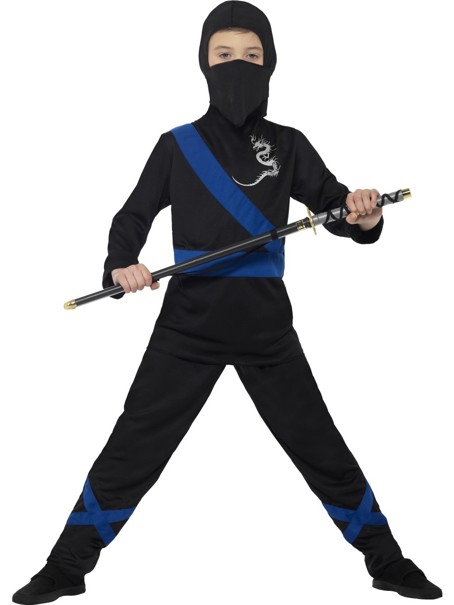 Dětský kostým Ninja bojovník 10-12 let