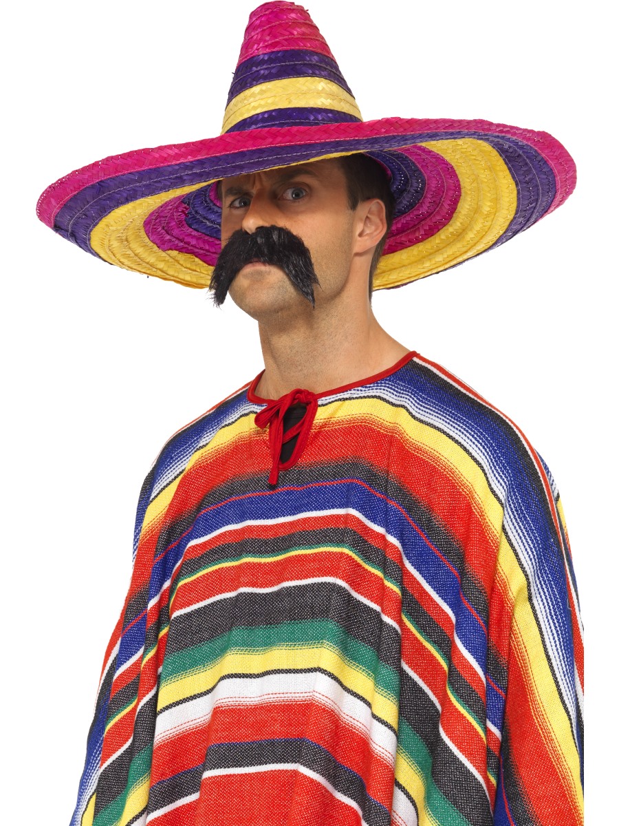 Mexické sombrero barevné