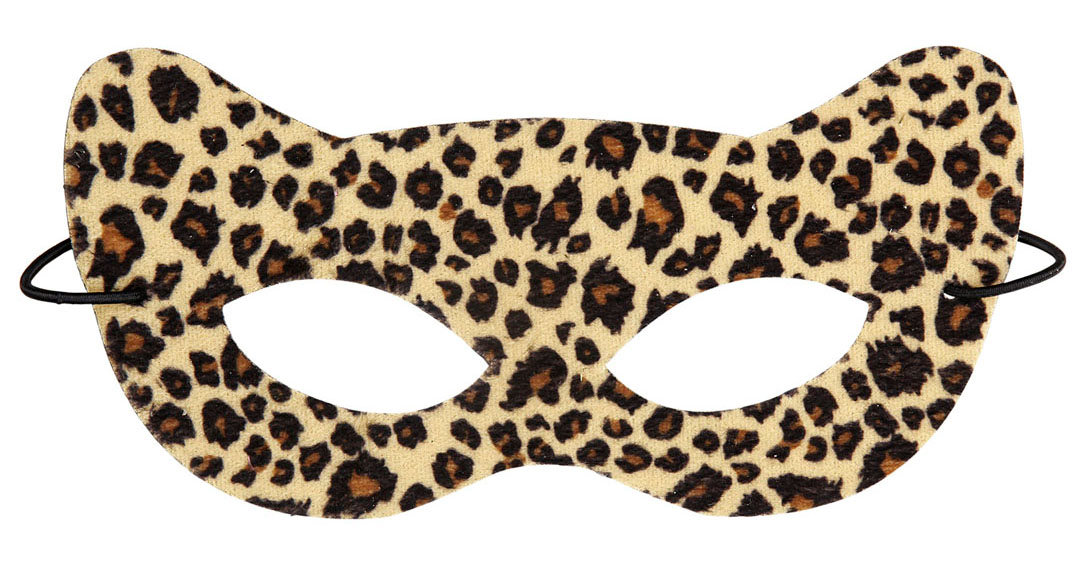 Kočičí maska Leopard
