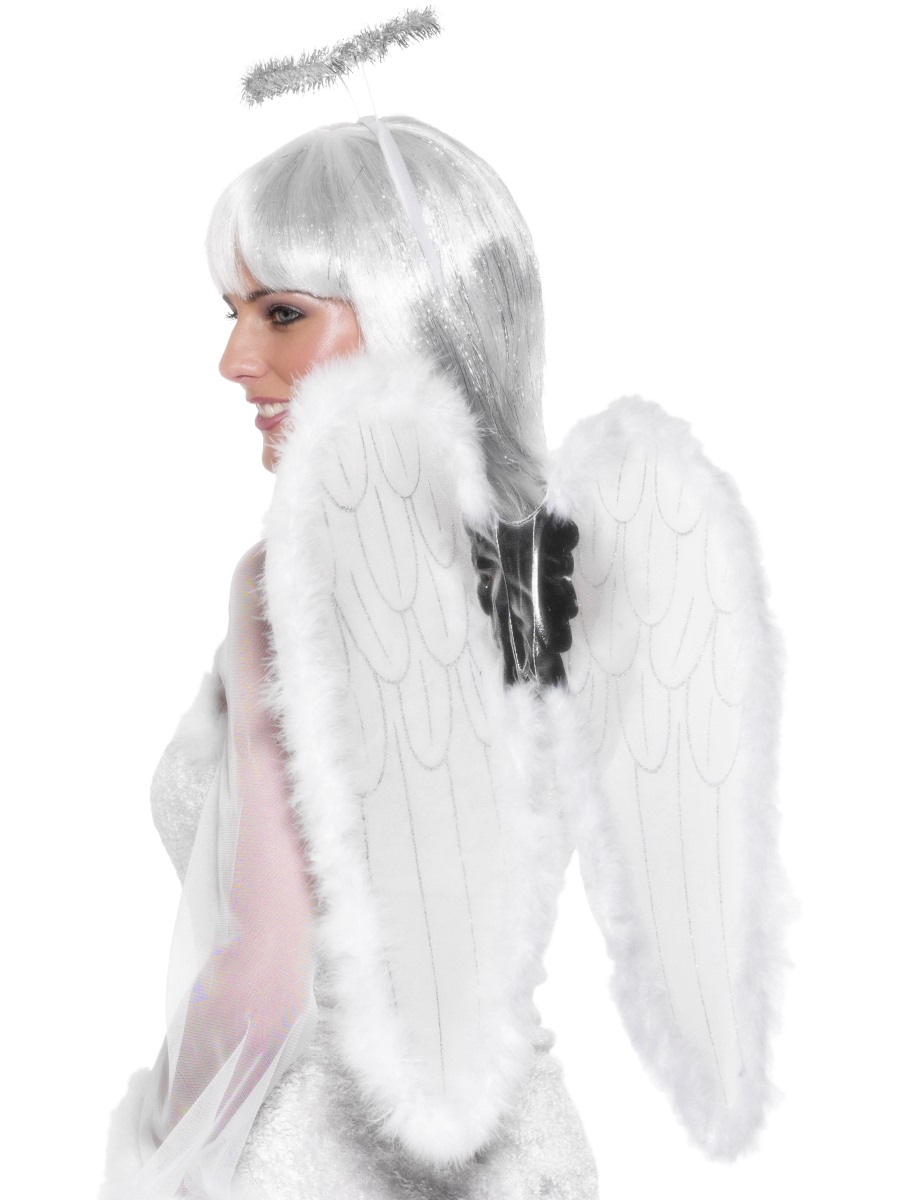 Andělská křídla a svatozář