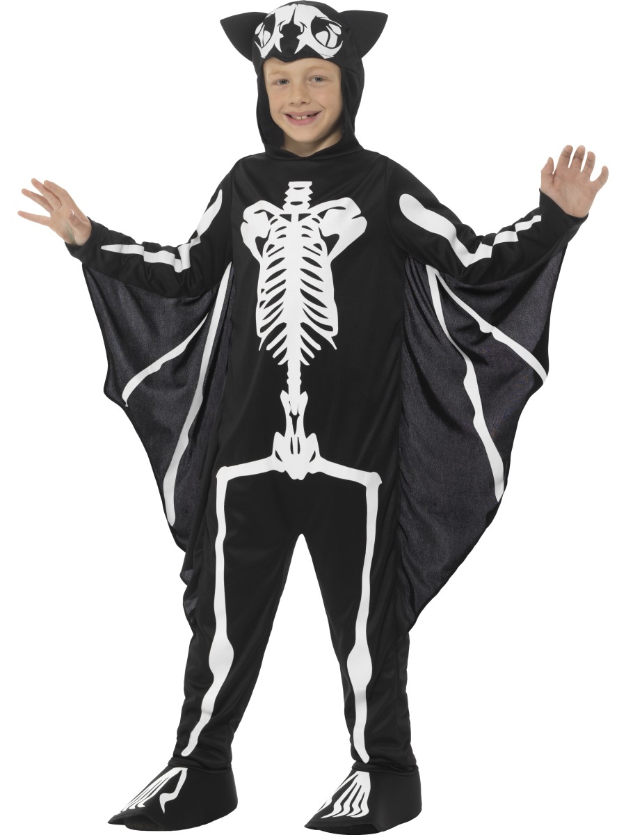 Dětský Halloween kostým netopýra Dětská velikost: 4-6 let