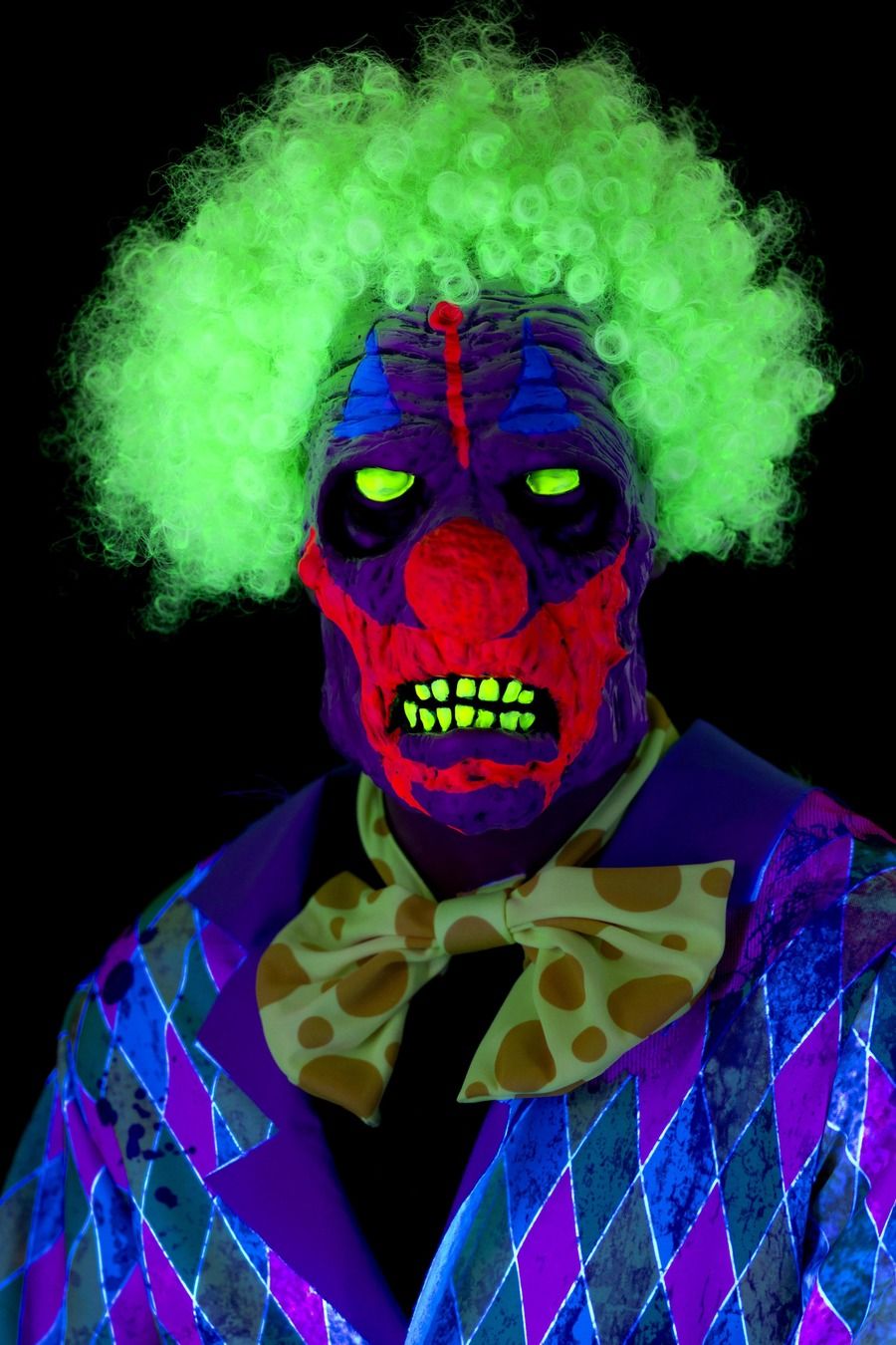 UV maska Strašidelný Klaun