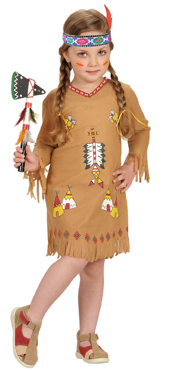 Dětský kostým Indiánky 2-3 roky