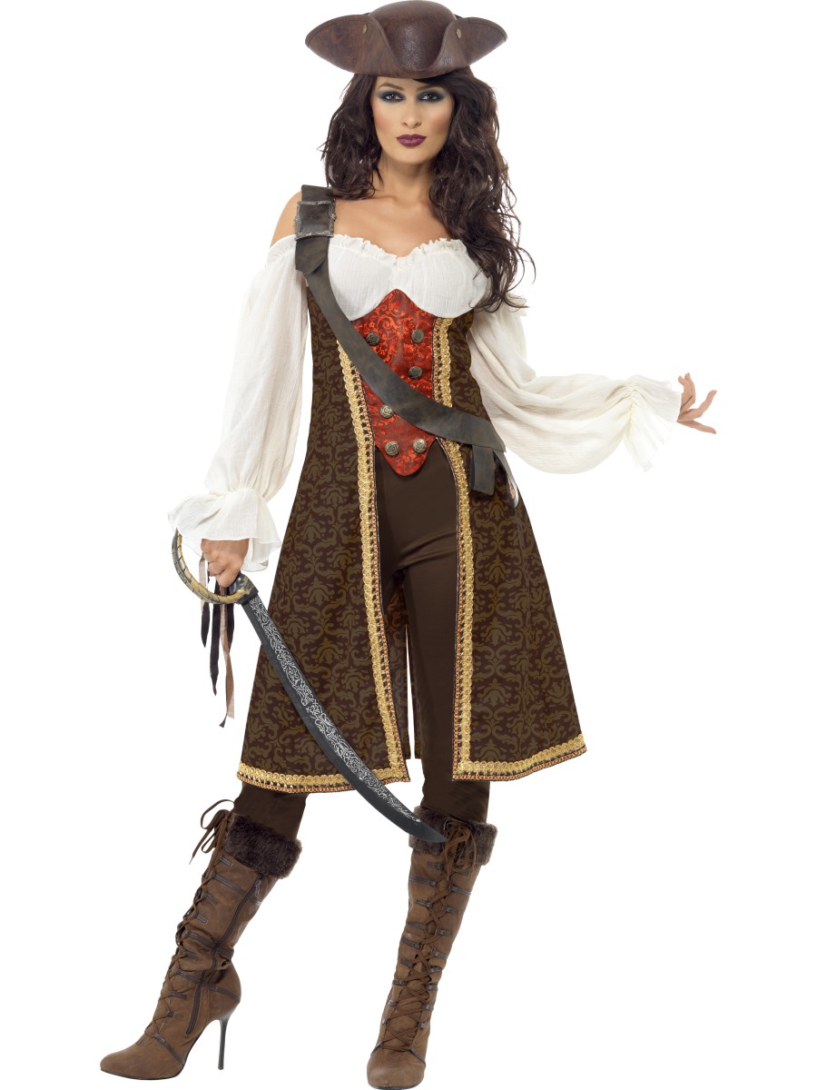 Dámský kostým pirátka Kapitánka M (40-42)