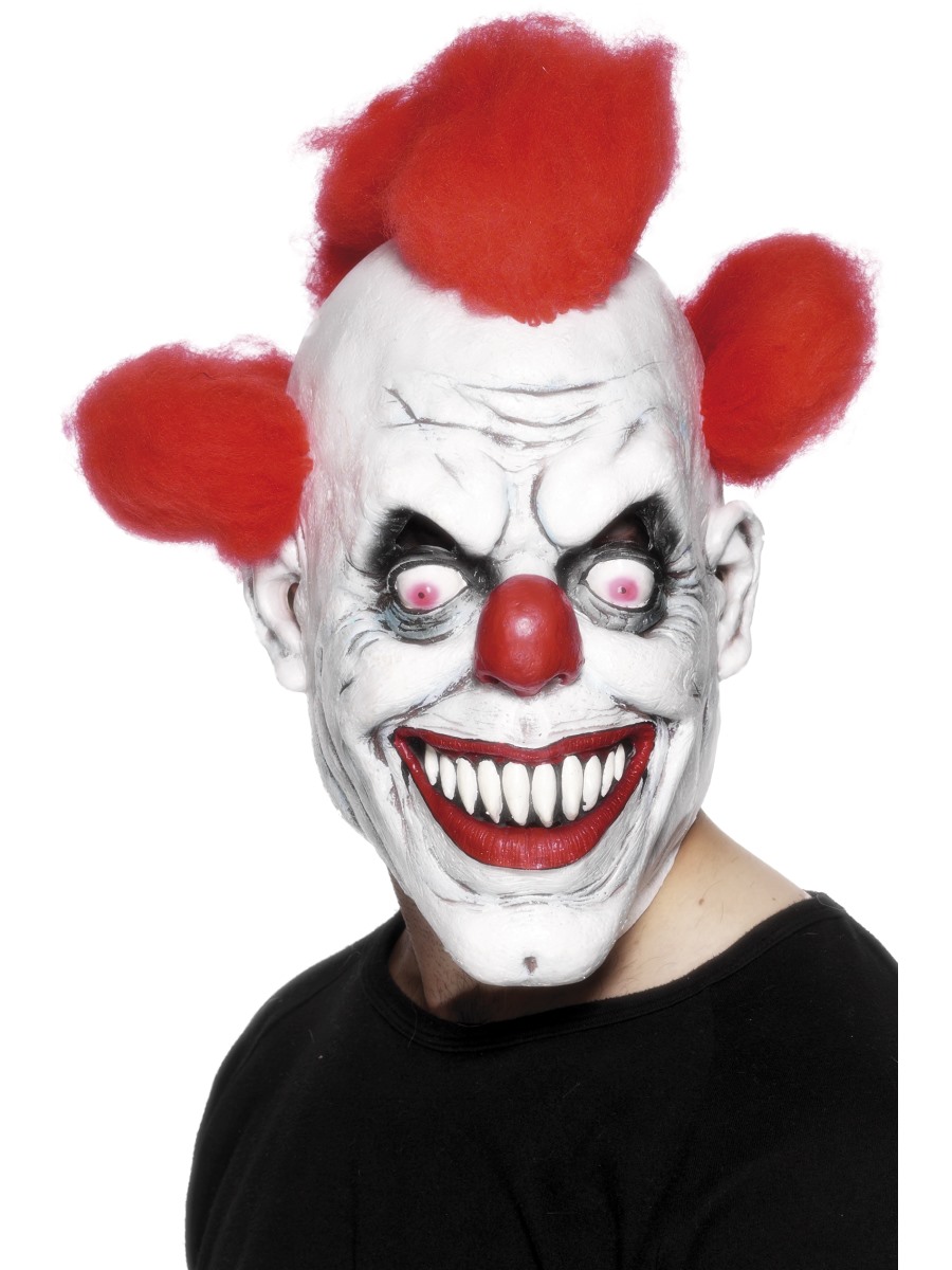 Strašidelná maska klaun horor