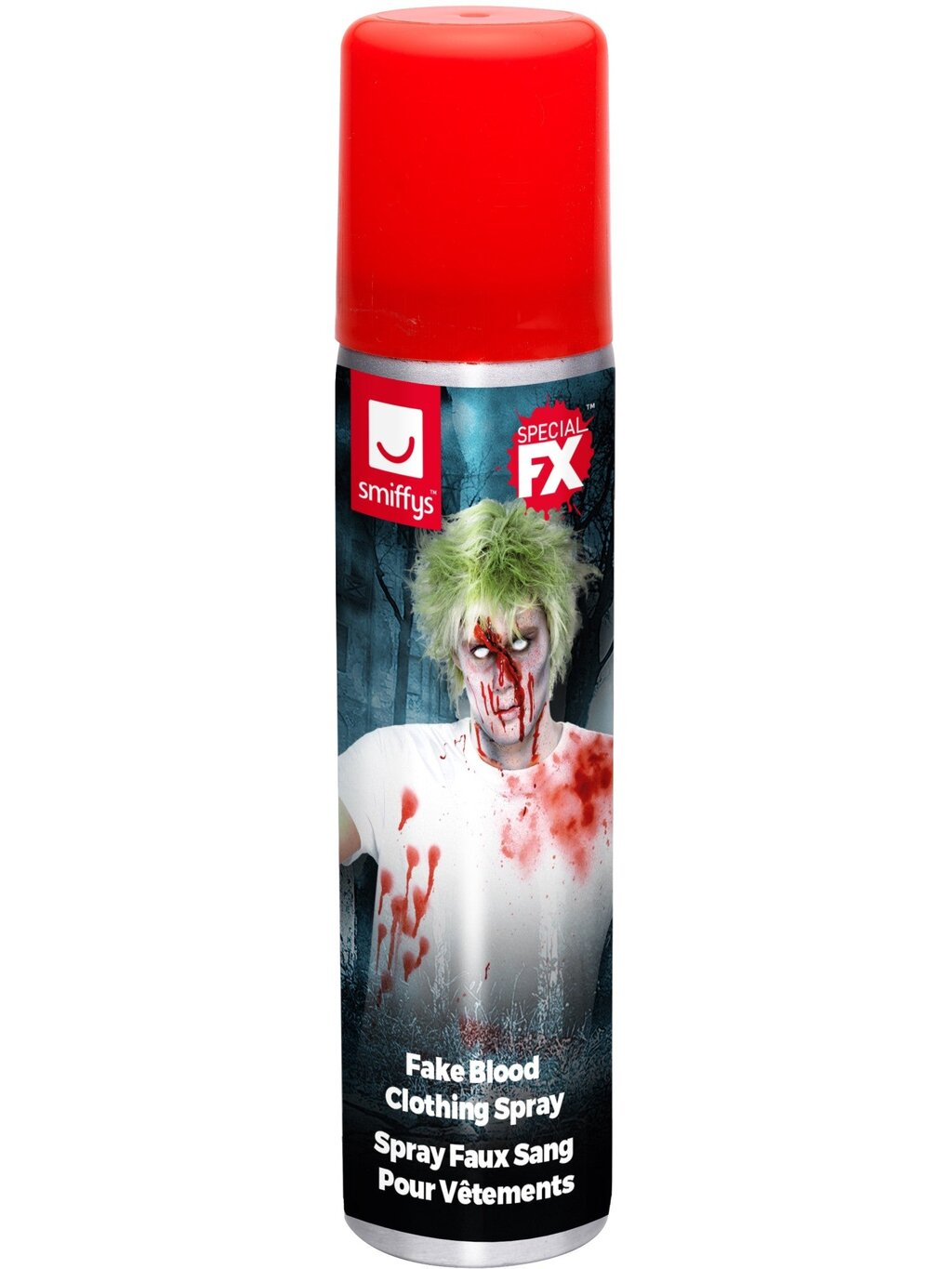 Falešná krev ve spreji na oblečení