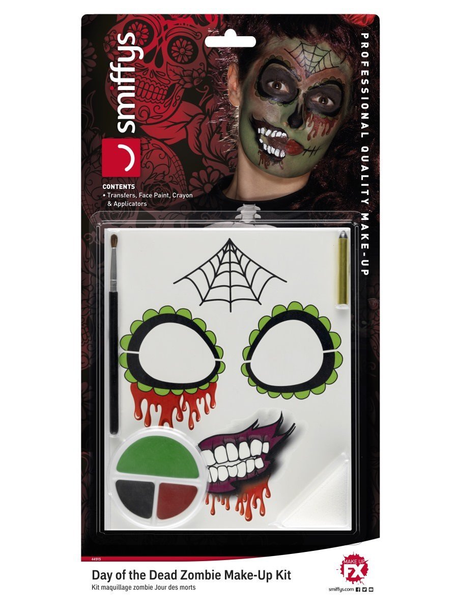 Makeup sada Sugar Skull Zombie