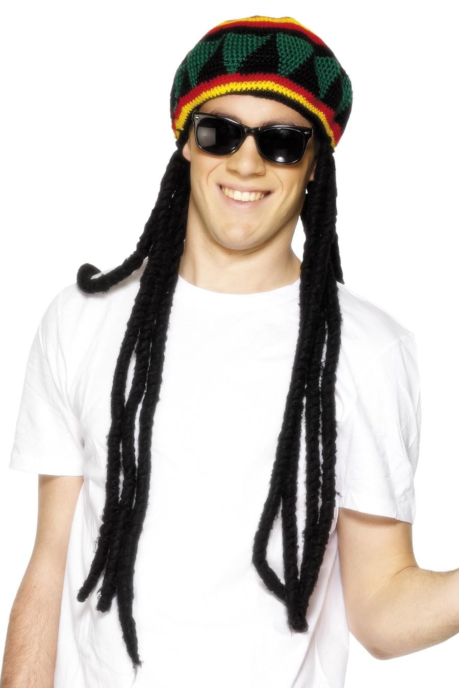 Rasta čepice s dredy