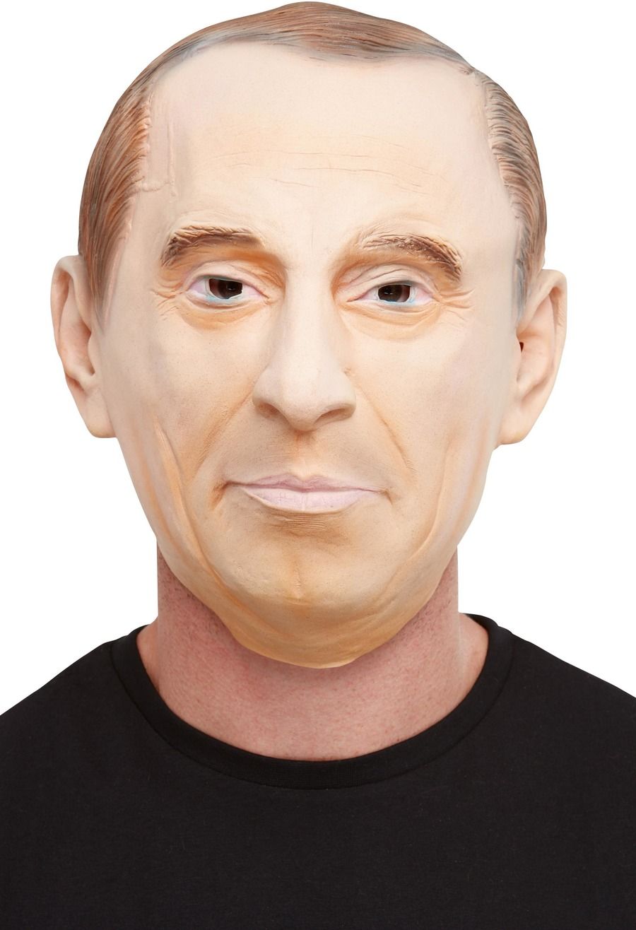 Latexová maska Putin