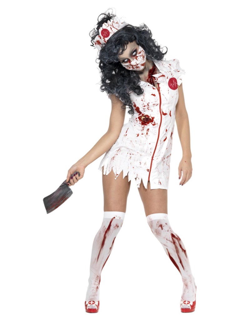 Kostým Zombie sestřička L (44-46)