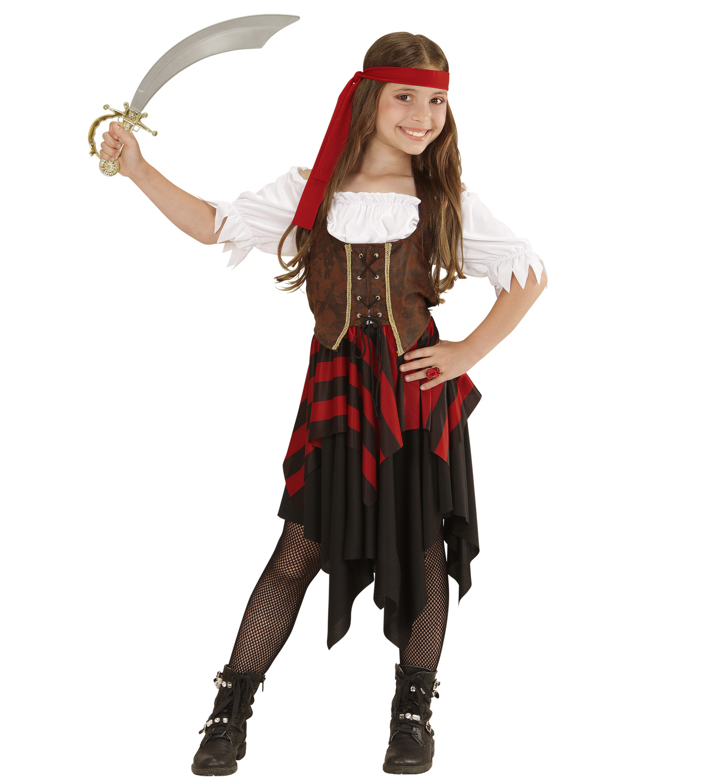 Dětský kostým Pirátky 5-7 let