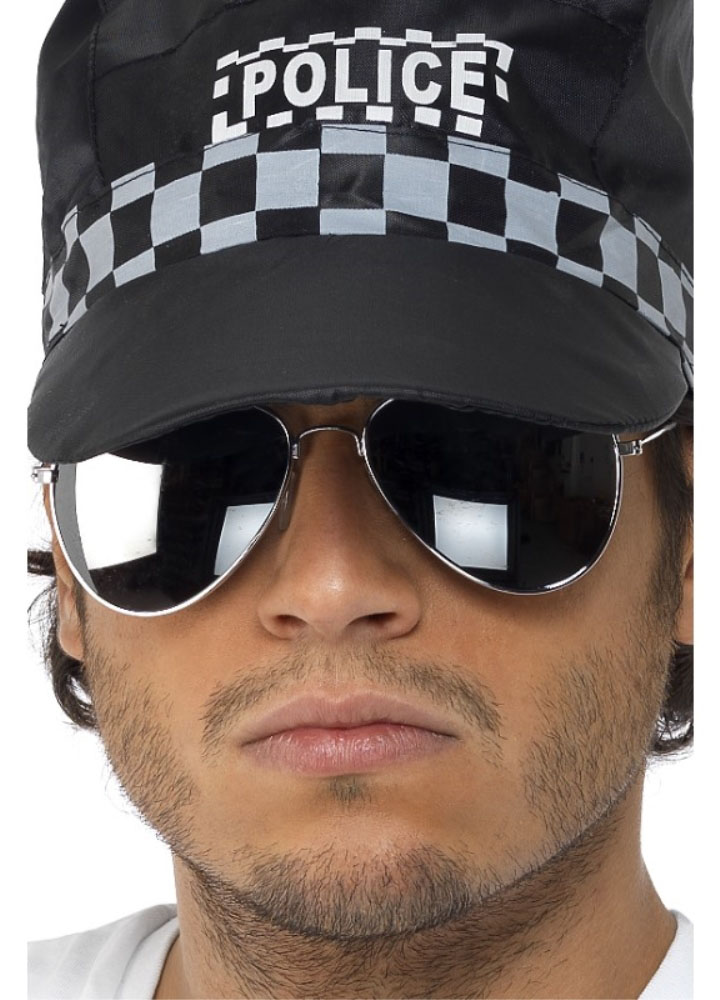 Brýle Policista/Pilot stříbrné