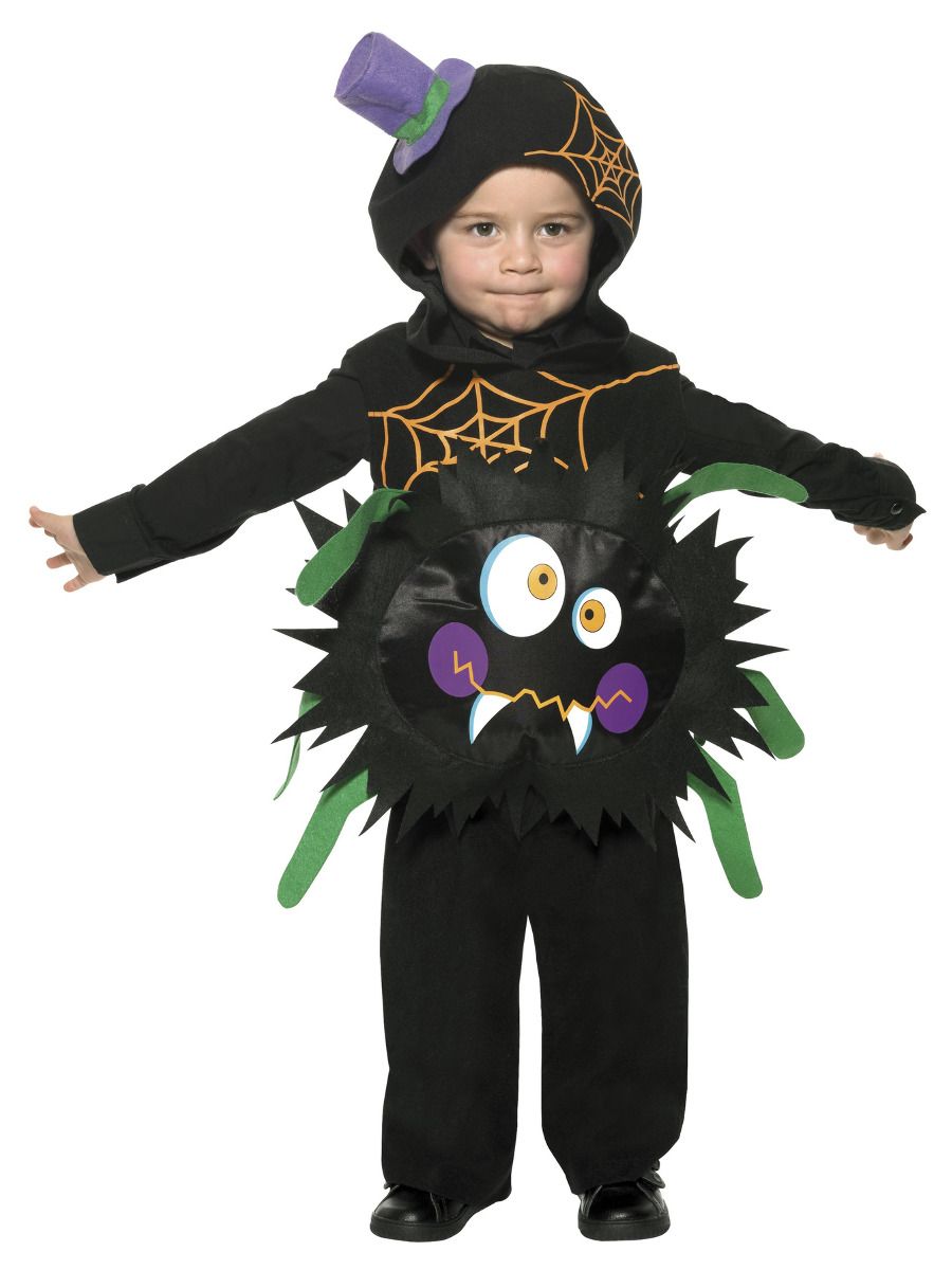 Dětský kostým s bláznivým pavoukem 3-4 roky