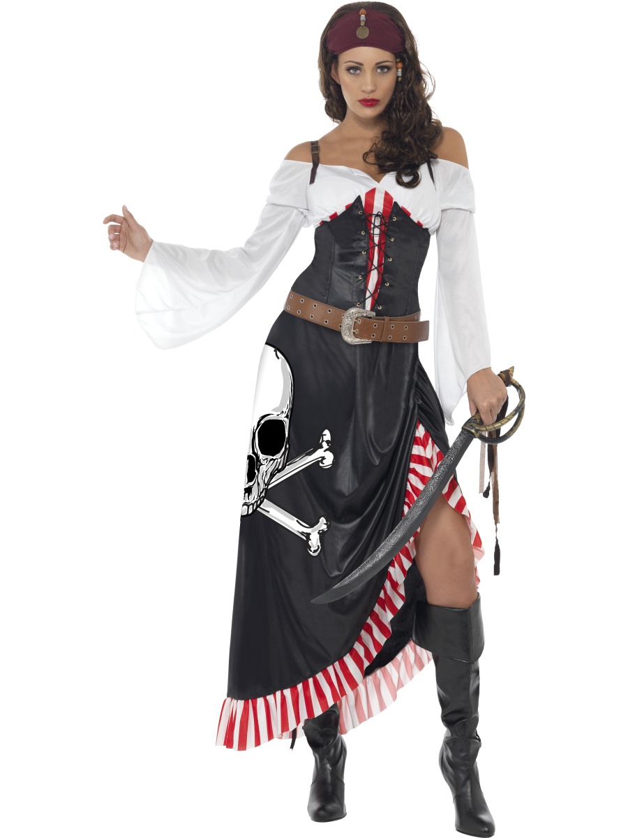 Dámský kostým Smyslná pirátka L (44-46)