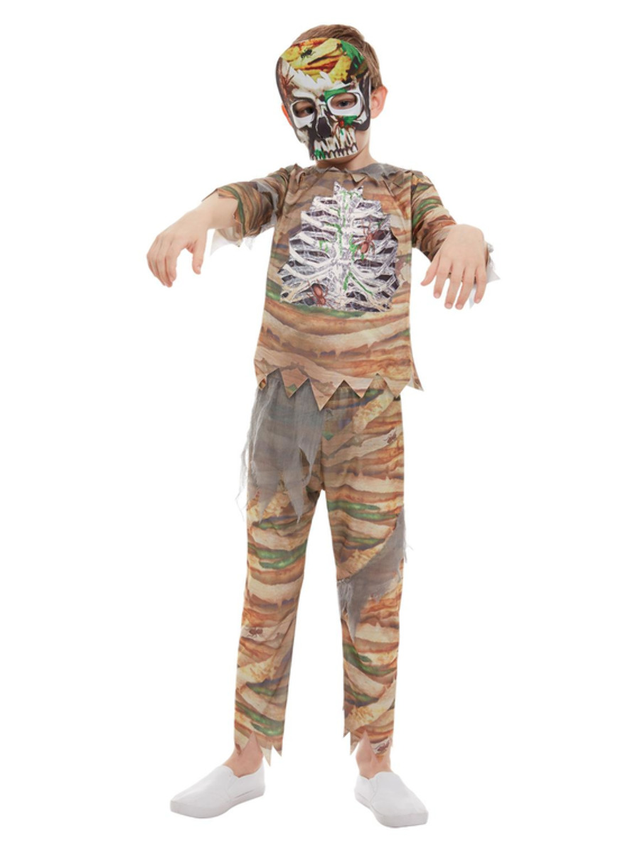 Dětský kostým zombie Mumie Dětská velikost: 7-9 let