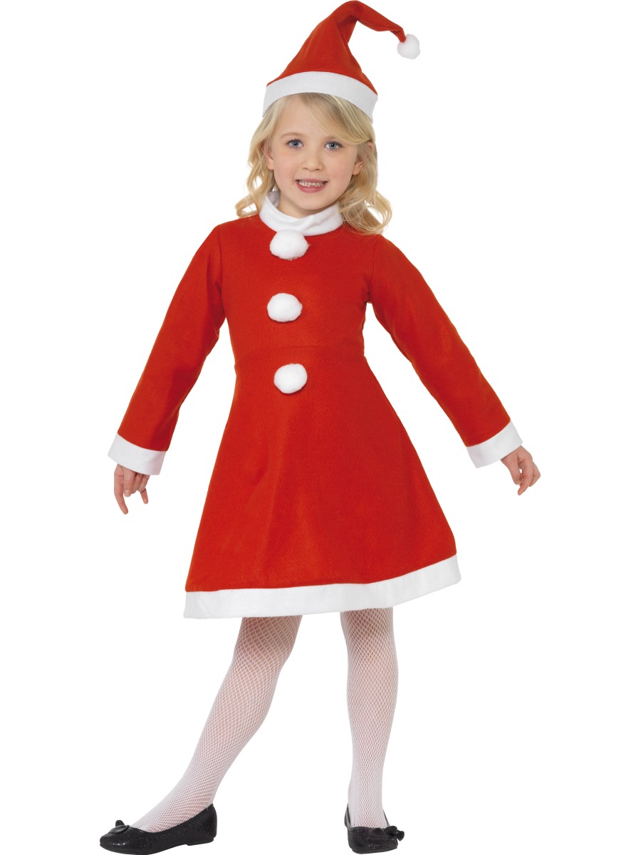 Dívčí kostým Santa 7-9 let