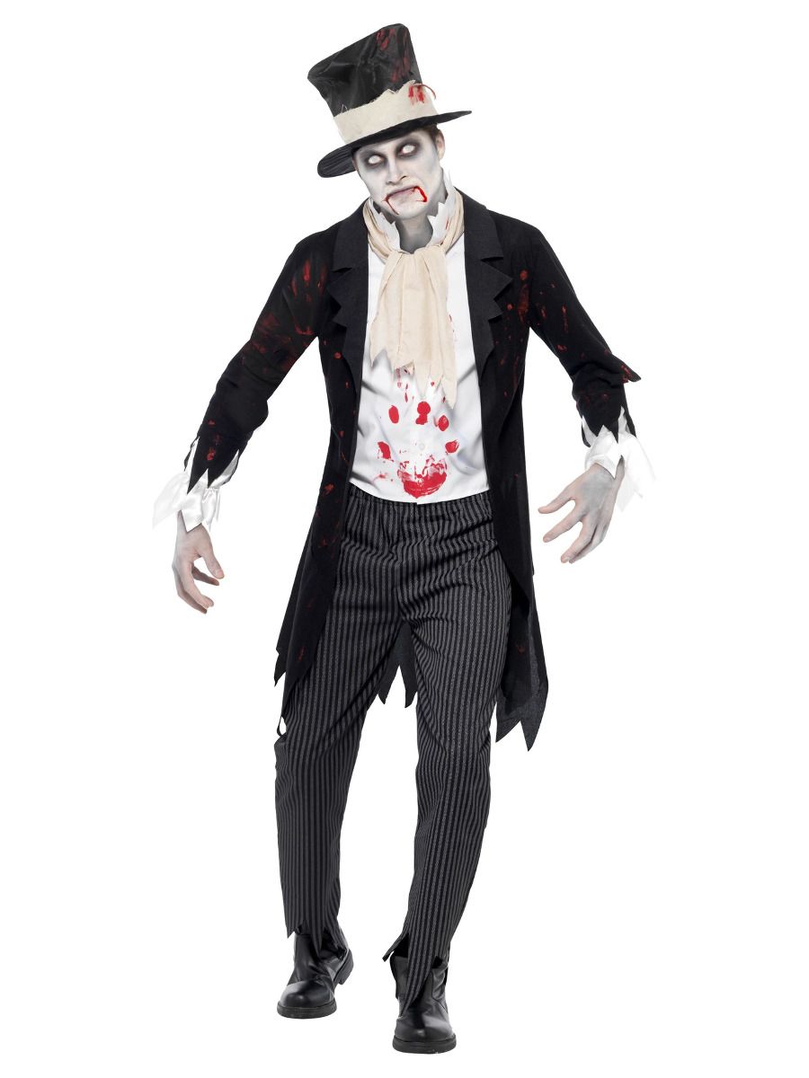 Pánský kostým zombie Ženich Pánská velikost: M (48-50)