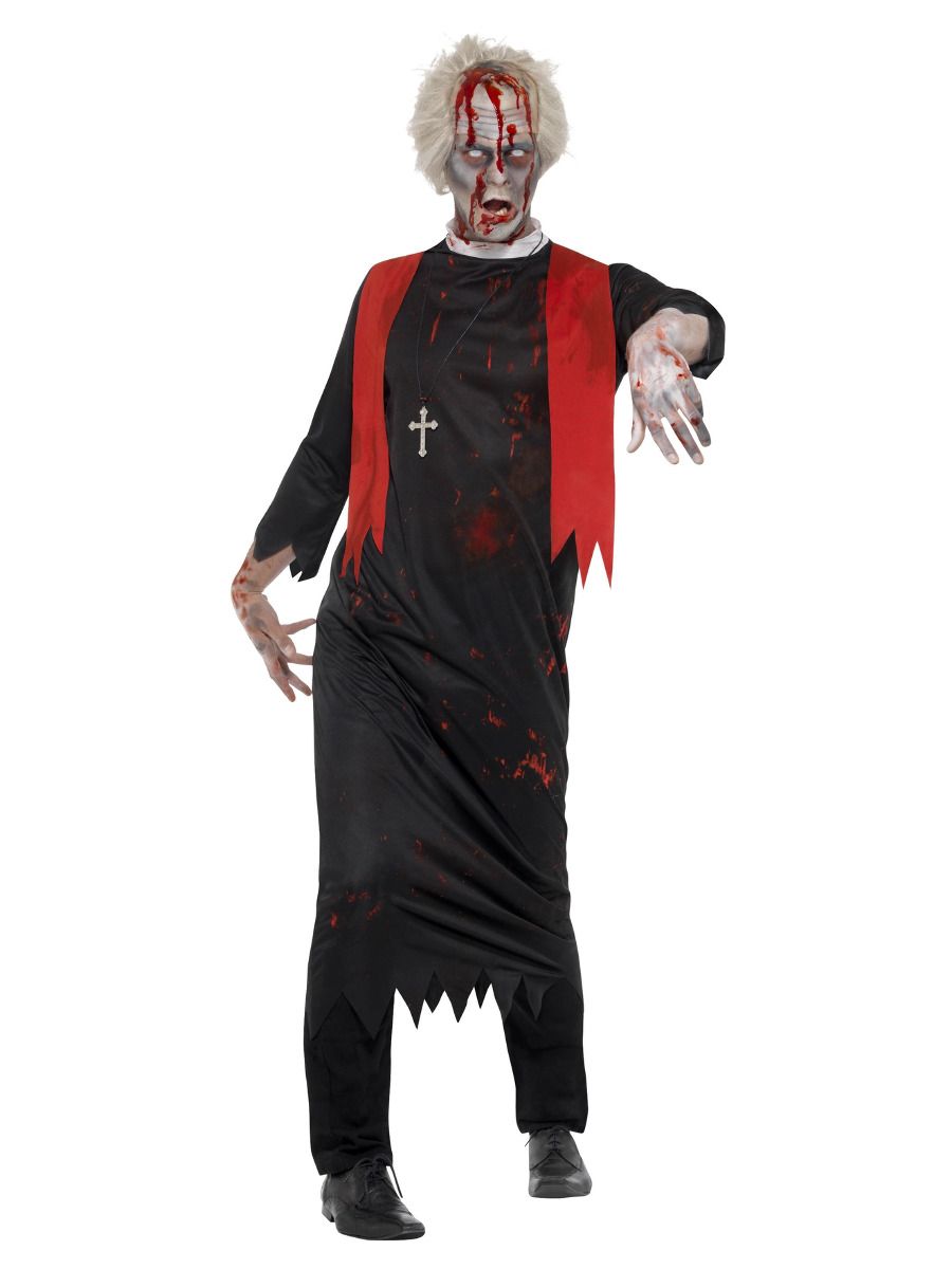 Pánský kostým zombie Kněze Velikost: ML