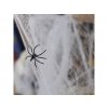 Extra velká umělá pavučina s pavouky