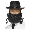 Sada Rabín (klobouk s vlasy, vousy a brýle)