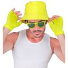 Neonově žluté bezprsté rukavice