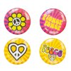Sada Hippies odznaků (4ks)