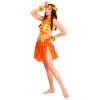 Oranžový havajský hula hula set