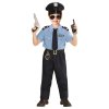 Dětský kostým policista s modrou košilí