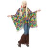 Hippies pončo s čelenkou