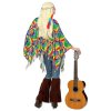 Hippies pončo s čelenkou