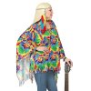 Hippies pončo s čelenkou