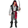 Pánský kostým Pirát s rudou šerpou